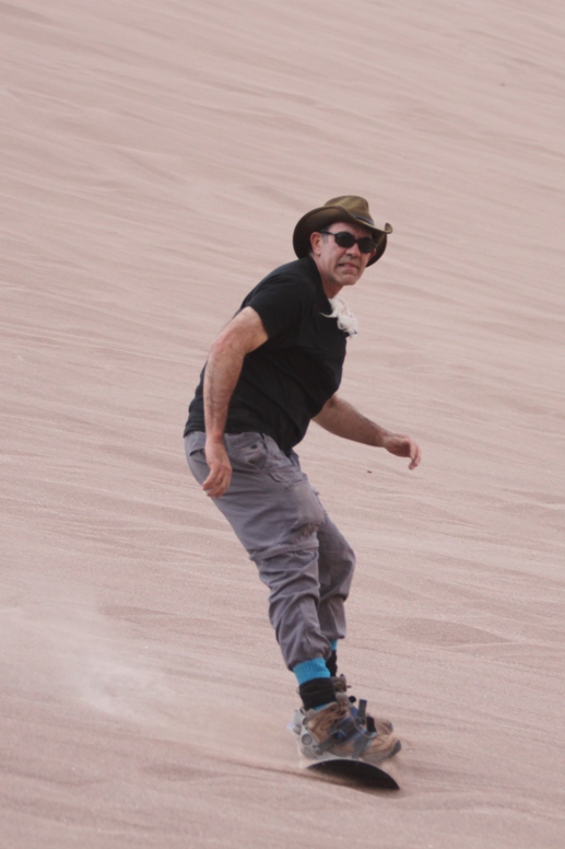 sandboarding